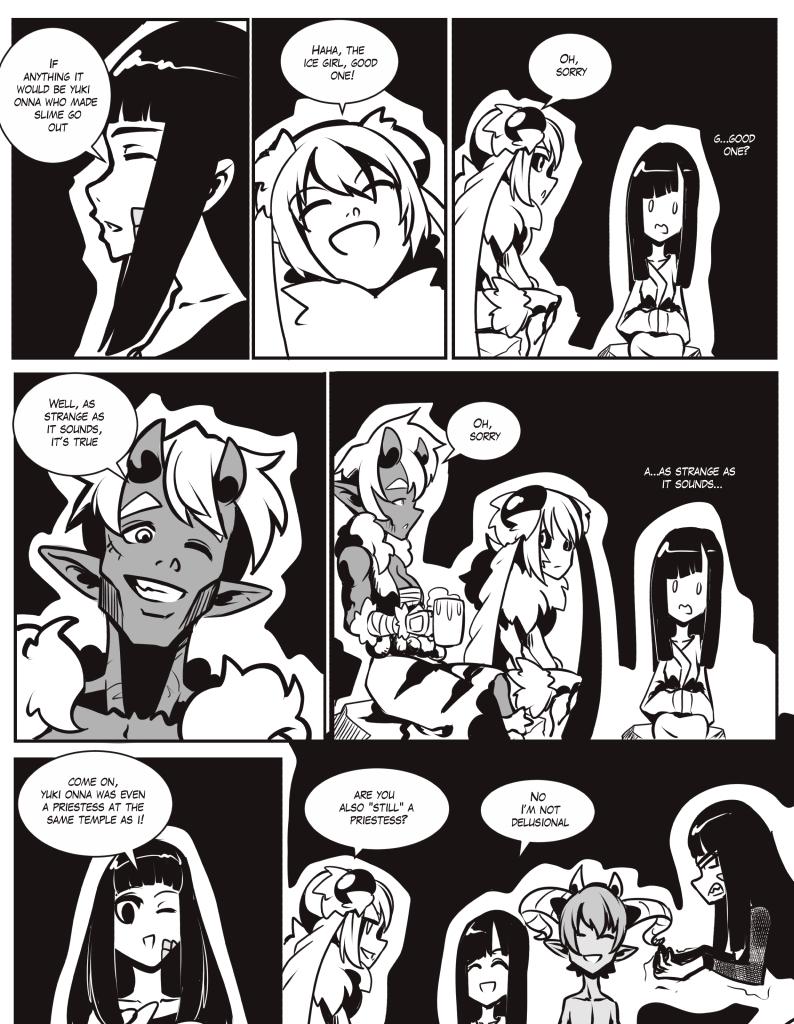 Monster girls on tour - Episode 546, Page 1: Page 546